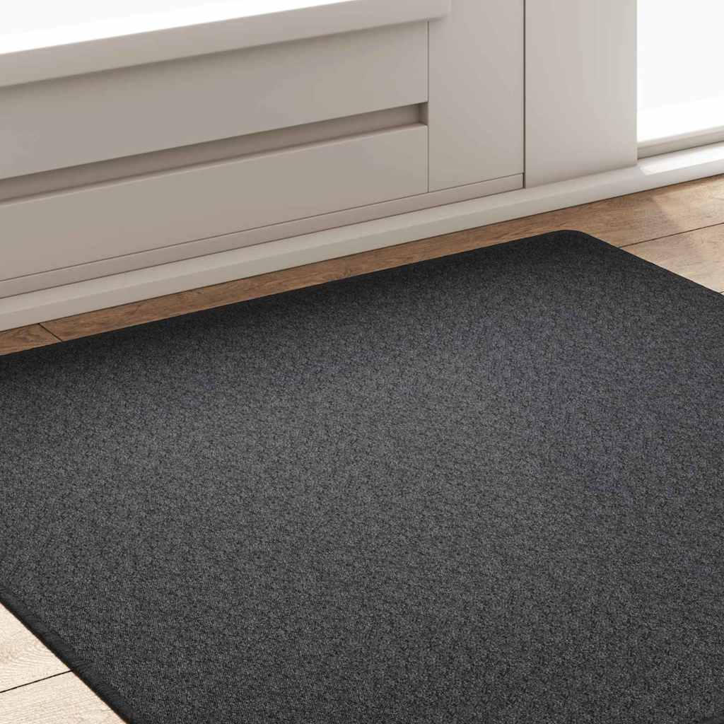 Teppeløper Mørkegrå 100 x 100 cm 100% Polypropylen