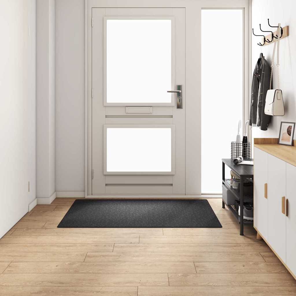 Teppeløper Mørkegrå 100 x 150 cm 100% Polypropylen