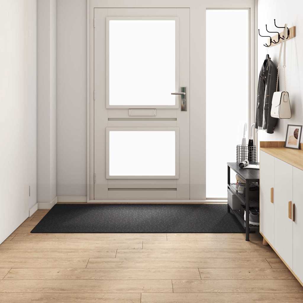 Teppeløper Mørkegrå 100 x 200 cm 100% Polypropylen