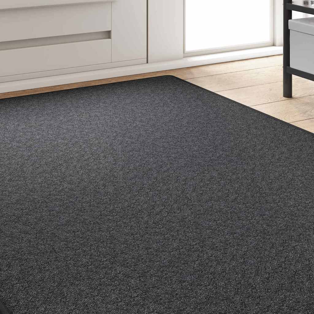 Teppeløper Mørkegrå 100 x 300 cm 100% Polypropylen