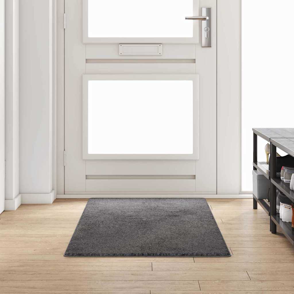 Teppeløper Grå 80 x 200 cm 100% Polypropylen Tuft