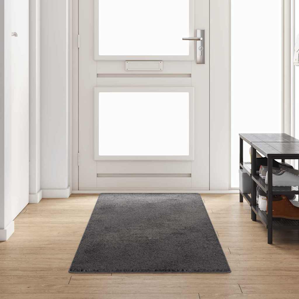Teppeløper Grå 80 x 300 cm 100% Polypropylen Tuft