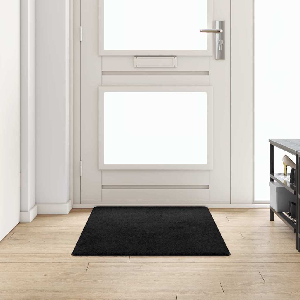 Teppeløper Svart 80 x 150 cm 100% Polypropylen Tuft