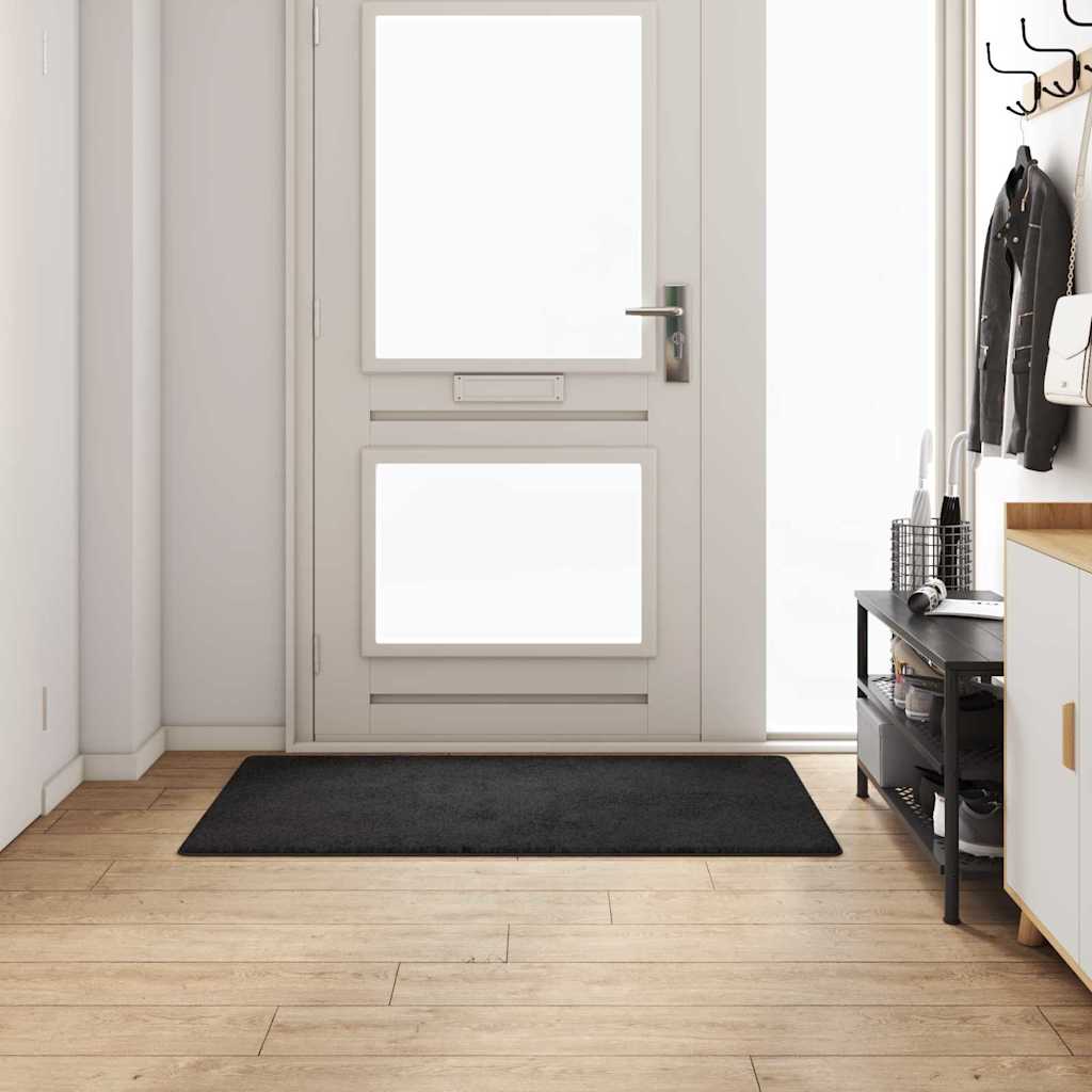 Teppeløper Svart 80 x 150 cm 100% Polypropylen Tuft