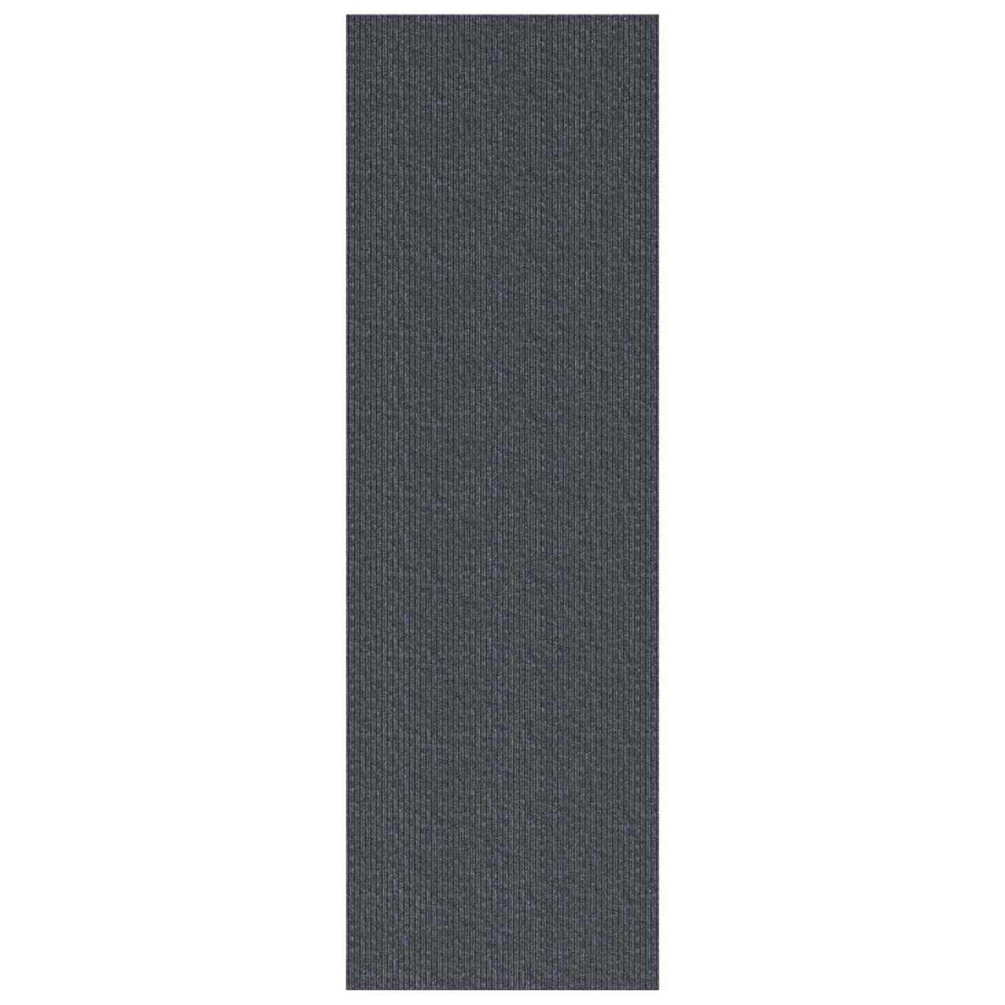 Teppeløper Grå 80 x 300 cm stoff
