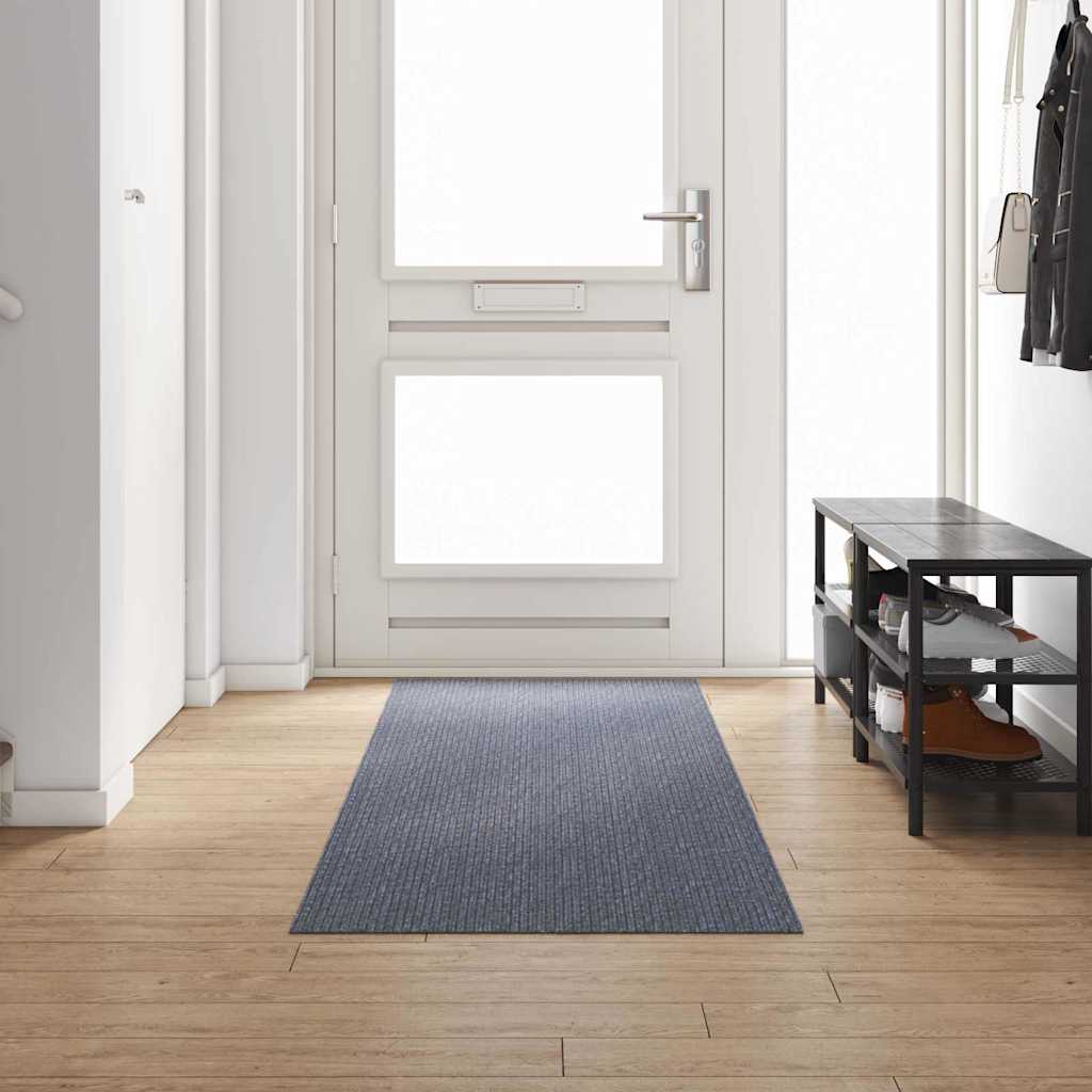 Teppeløper Lysegrå 80 x 300 cm stoff
