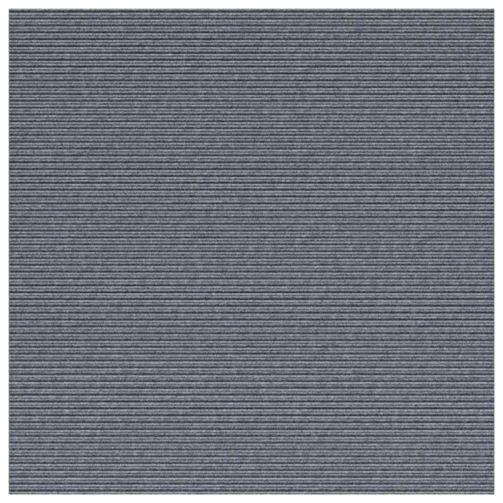 Teppeløper Lysegrå 100 x 100 cm stoff