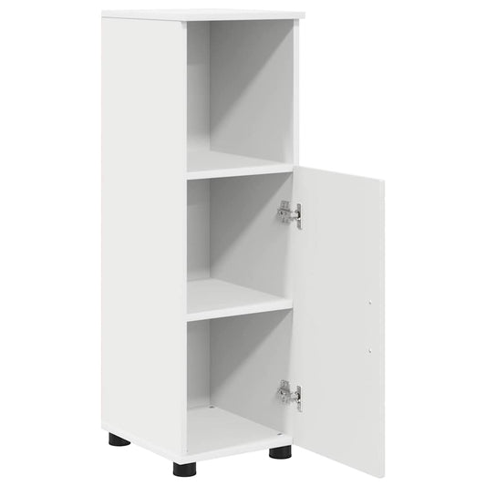 Baderomsinnredningssett 3 pcs Hvit Konstruert tre & Metall