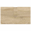 Baderomsinnredningssett 3 pcs Sonoma eik 61 x 35 x 64 cm