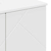 Baderomsinnredningssett med skuff 3 pcs Hvit 61 x 35 x 64 cm