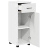 Baderomsinnredningssett med skuff 3 pcs Hvit 61 x 35 x 64 cm
