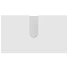 Baderomsinnredningssett med skuff 3 pcs Hvit 61 x 35 x 64 cm