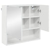 Baderomsinnredningssett 3 pcs Høyglans hvit 61 x 35 x 64 cm