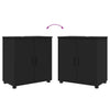 Baderomsinnredningssett Veggmontert 4 pcs Svart 61 x 35 x 64 cm