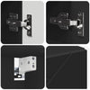 Baderomsinnredningssett med skuff 4 pcs Svart 61 x 35 x 64 cm