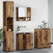 Baderomsinnredningssett 4 stk. Gamle tre 61 x 35 x 64 cm
