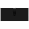 Baderomsinnredningssett med skuff 2 pcs Svart 76.5 x 35 x 64 cm