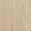 Baderomsinnredningssett 2 pcs Sonoma eik 76.5 x 35 x 64 cm