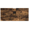 Baderomsinnredningssett 2 pcs Røkt eik 76.5 x 35 x 64 cm