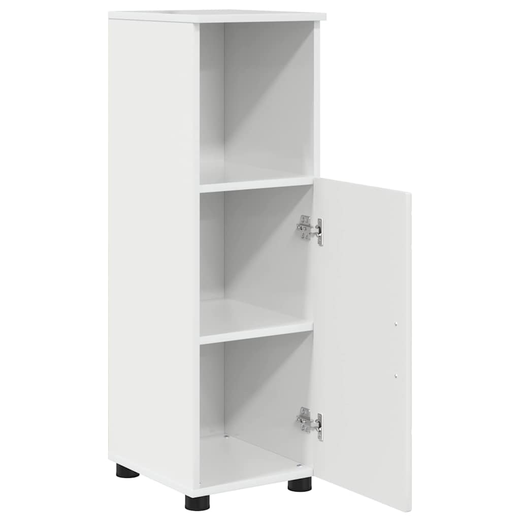 Baderomsinnredningssett 3 pcs Høyglans hvit 76.5 x 35 x 64 cm