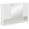 Baderomsinnredningssett med skuff 4 pcs Hvit 30 x 35 x 192 cm