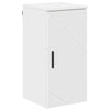 Baderomsinnredningssett med skuff 5 pcs Hvit 30 x 35 x 192 cm