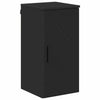 Baderomsinnredningssett med skuff 5 pcs Svart 30 x 35 x 192 cm