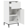 Baderomsinnredningssett med skuff 2 pcs Hvit 39.5 x 36 x 88 cm