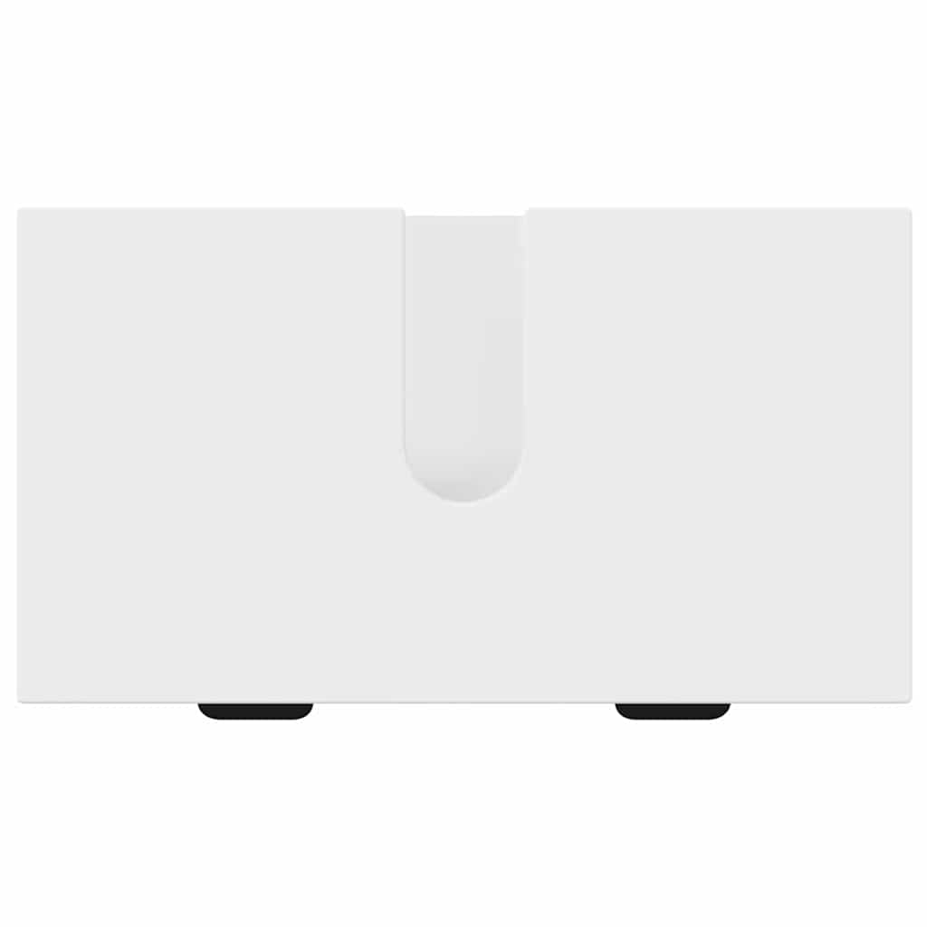 Baderomsinnredningssett med skuff 2 pcs Hvit 39.5 x 36 x 88 cm