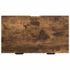 Baderomsinnredningssett Rutete 2 pcs Røkt eik 39.5 x 36 x 88 cm