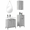 Baderomsinnredningssett 3 pcs Grå sonoma 39.5 x 36 x 88 cm