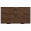 Baderomsinnredningssett Rutete 3 pcs brun eik 39.5 x 36 x 88 cm
