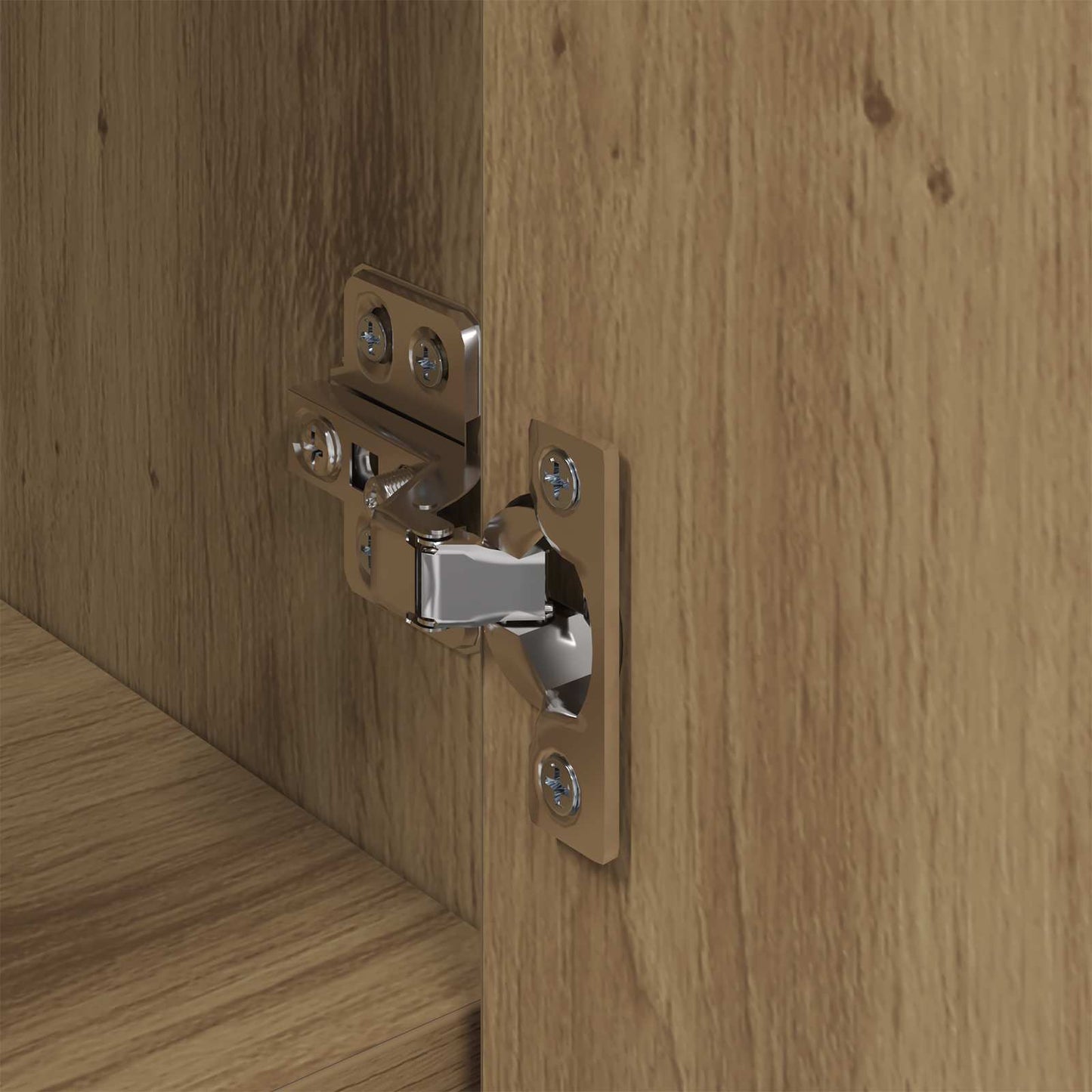Serviesskap 3 pcs Artisan Eik 70 x 41 x 75 cm Konstruert tre