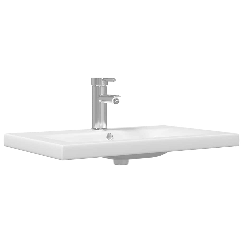 Baderomsinnredningssett 3 pcs Svart eik 60 x 38.5 x 45 cm
