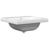 Baderomsinnredningssett 2 pcs Svart eik 41 x 38.5 x 48 cm