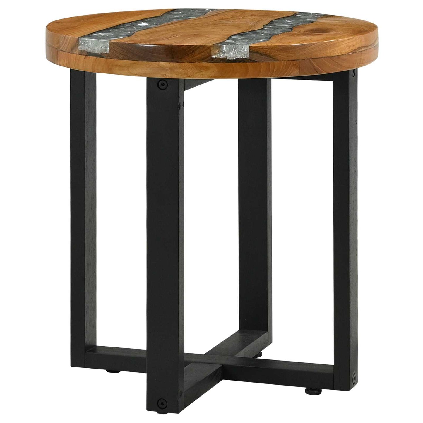 Kaffebord Brun 40 x 40 x 45 cm Massivt Teaktre