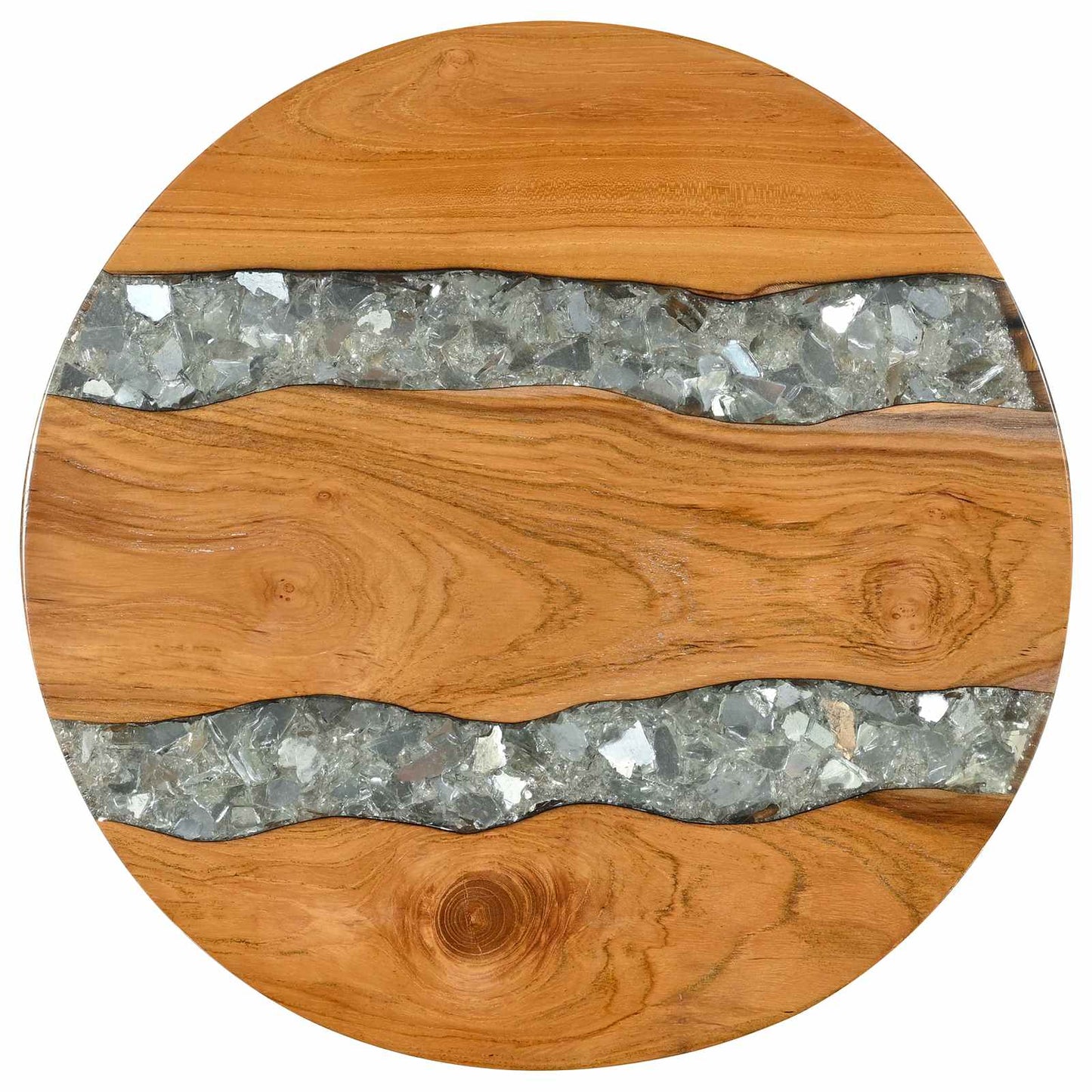 Kaffebord Brun 40 x 40 x 45 cm Massivt Teaktre