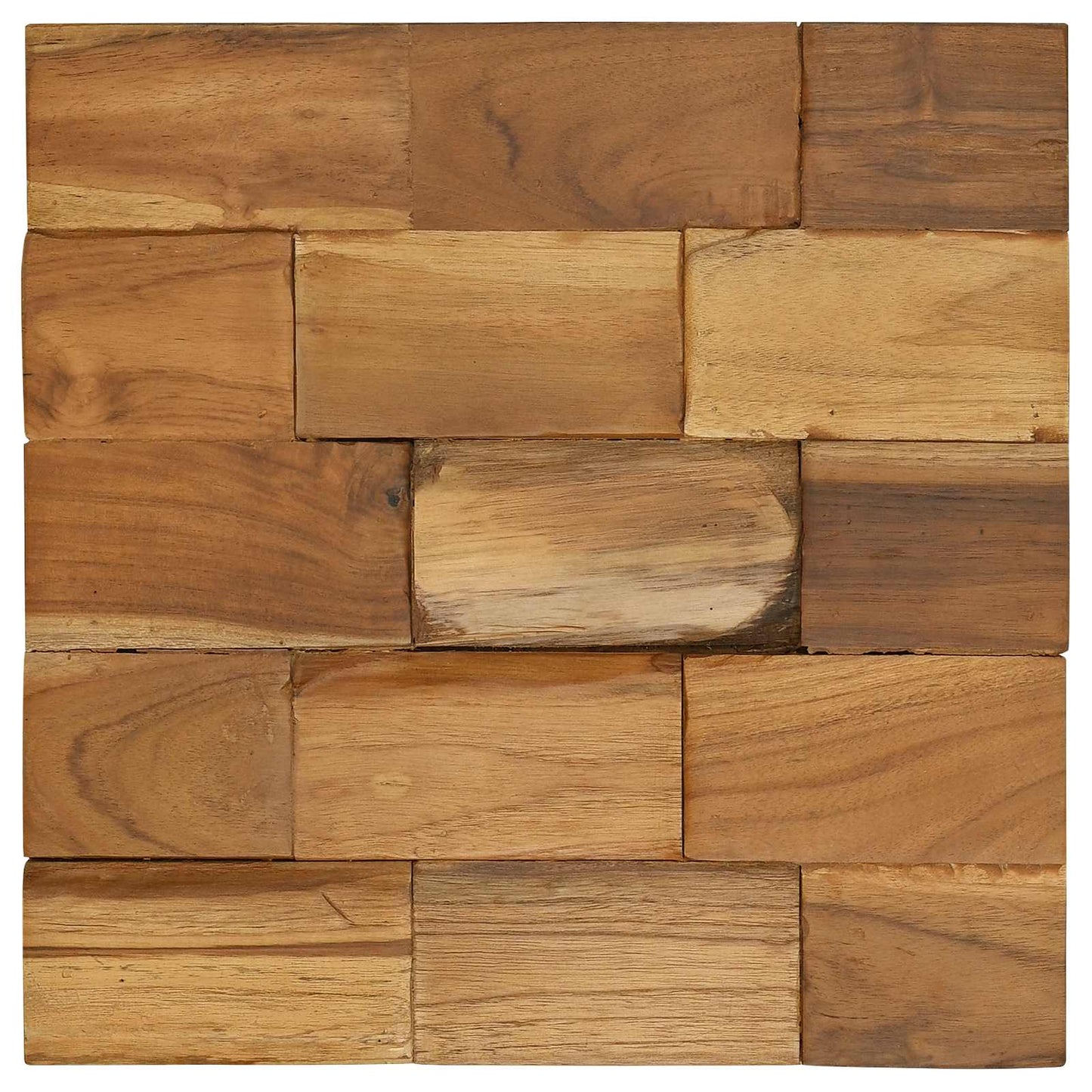 Oppbevaringskrakk Brun 40 x 40 x 45 cm Massivt Teaktre