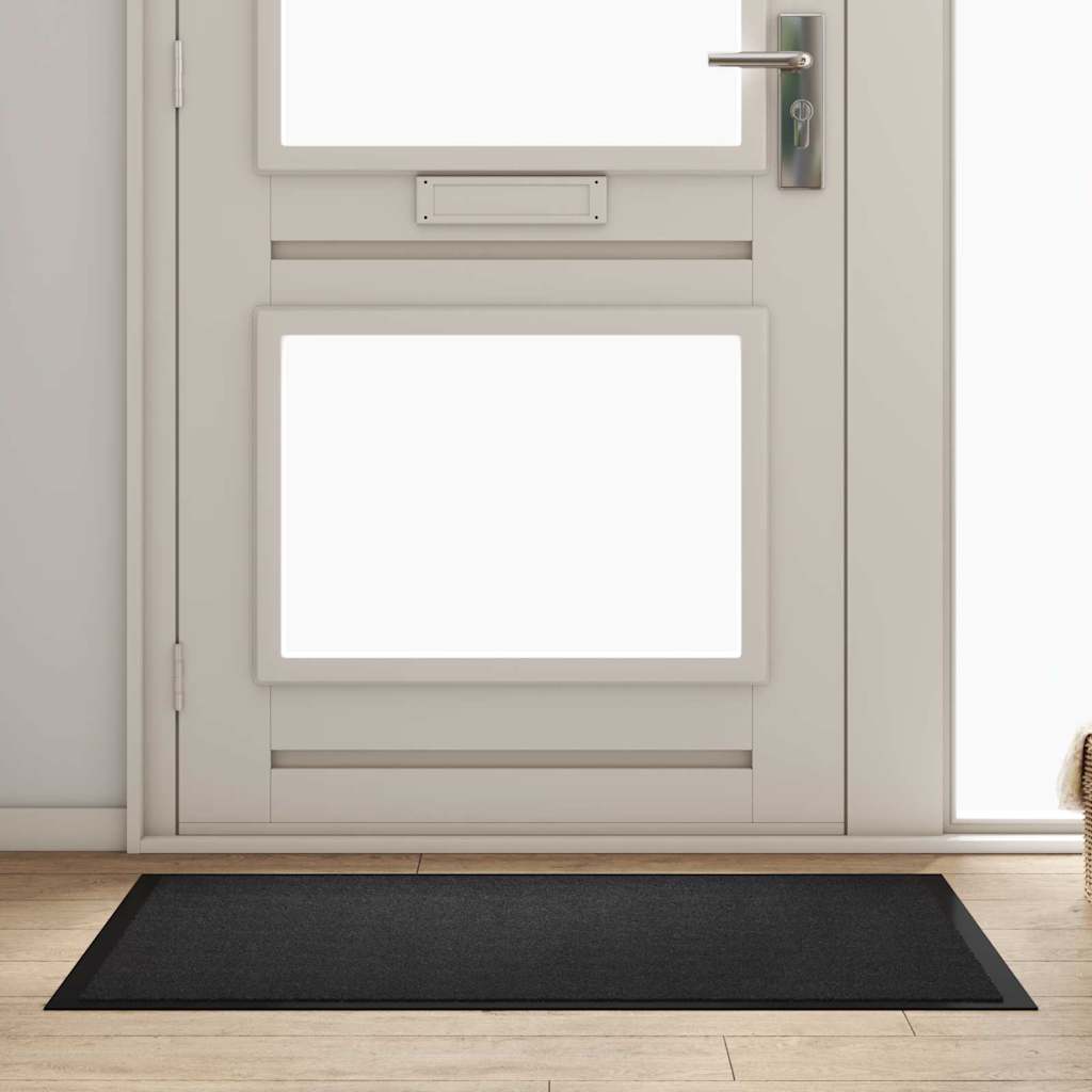 Dørmatte Antrasitt 60 x 40 x 1.2 cm Teddy-stoff