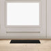 Dørmatte Svart 60 x 40 x 1.2 cm Teddy-stoff