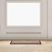 Dørmatte Beige 60 x 40 x 1.2 cm Teddy-stoff
