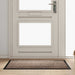 Dørmatte Beige 60 x 40 x 1.2 cm Teddy-stoff