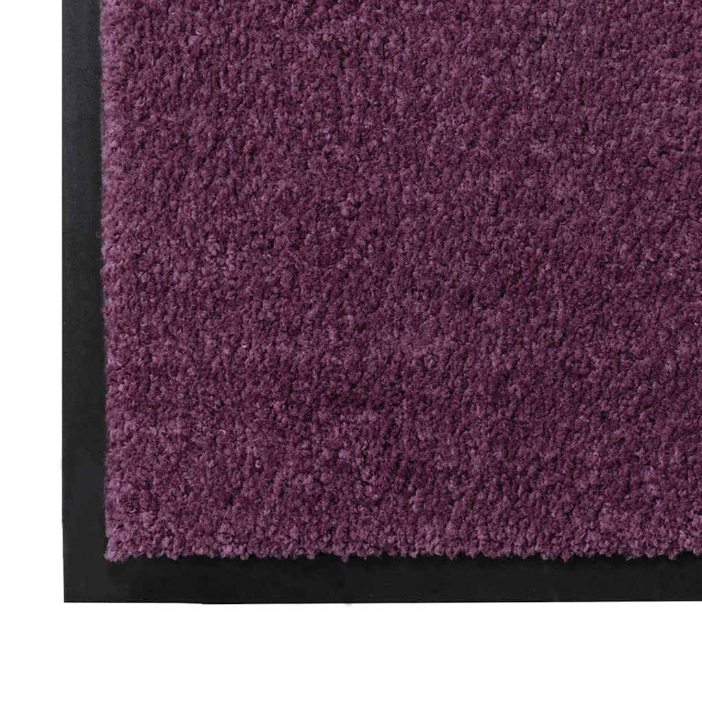 Dørmatte Bordeaux 60 x 40 x 1.2 cm Teddy-stoff