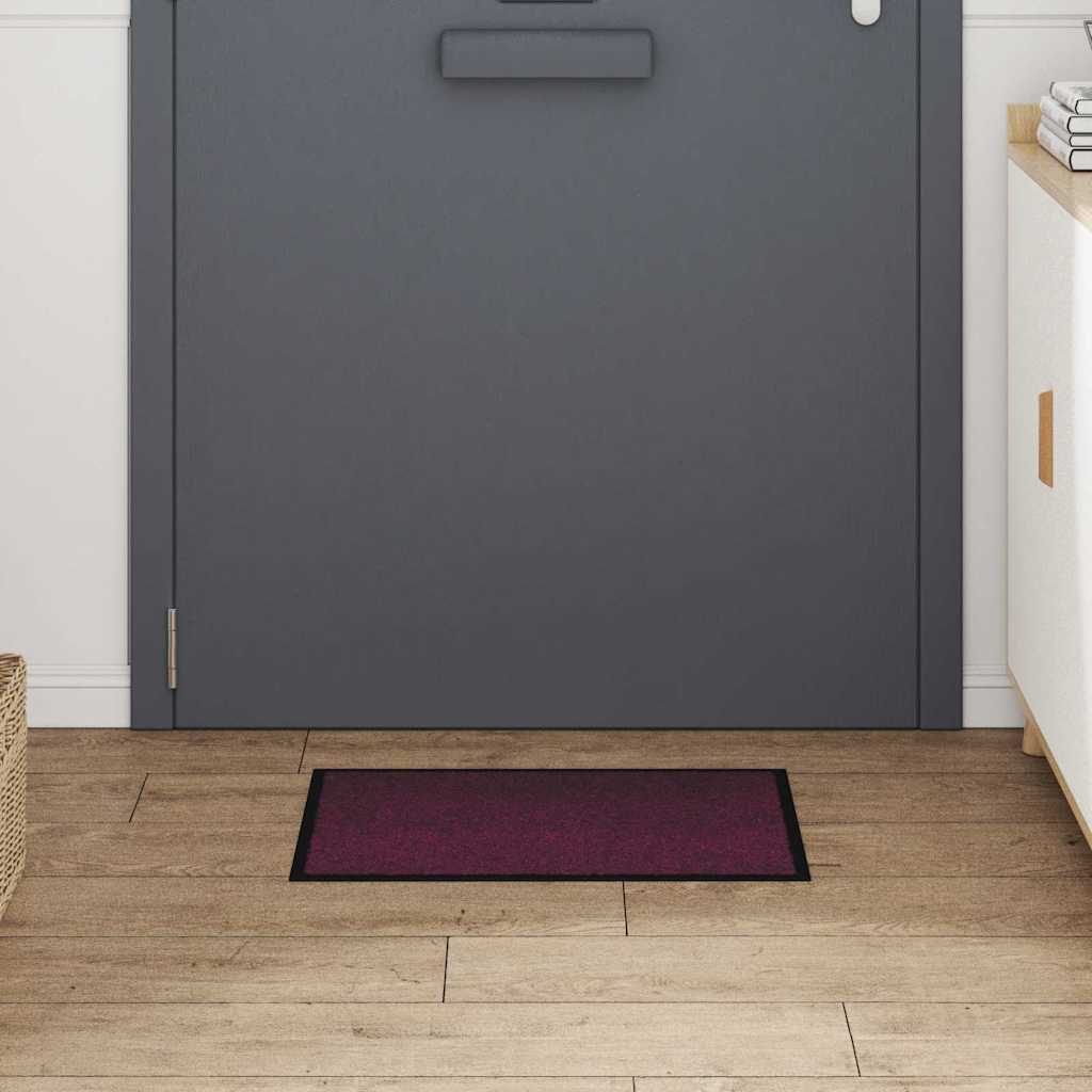 Dørmatte Bordeaux 60 x 40 x 1.2 cm Teddy-stoff