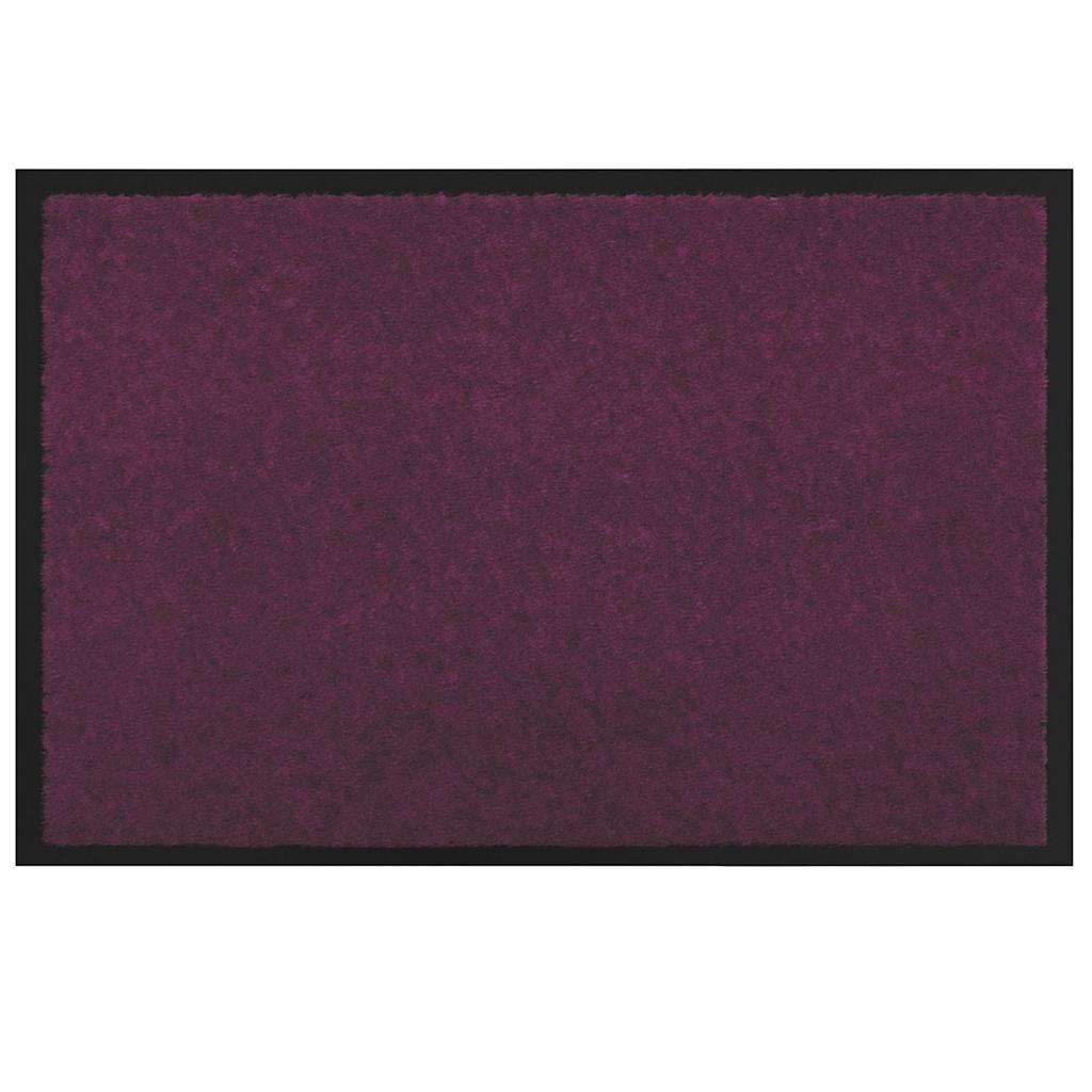 Dørmatte Bordeaux 60 x 40 x 1.2 cm Teddy-stoff