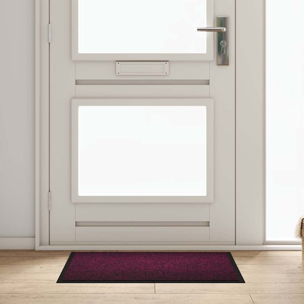 Dørmatte Bordeaux 60 x 40 x 1.2 cm Teddy-stoff