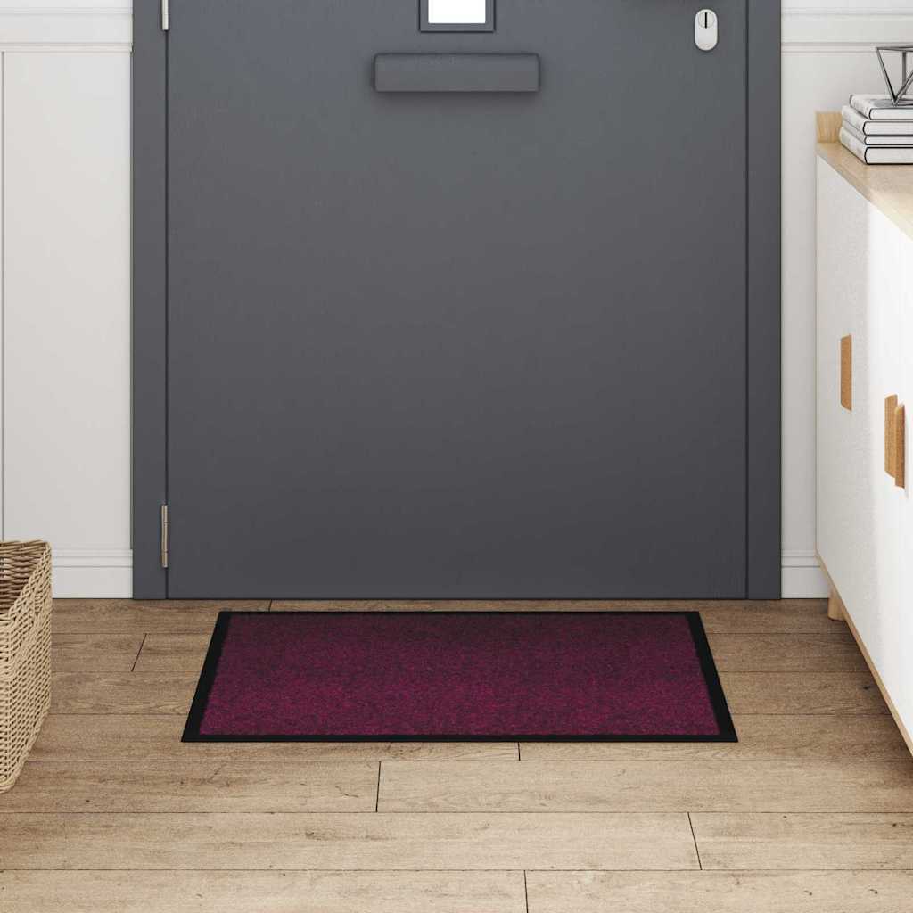 Dørmatte Bordeaux 60 x 40 x 1.2 cm Teddy-stoff