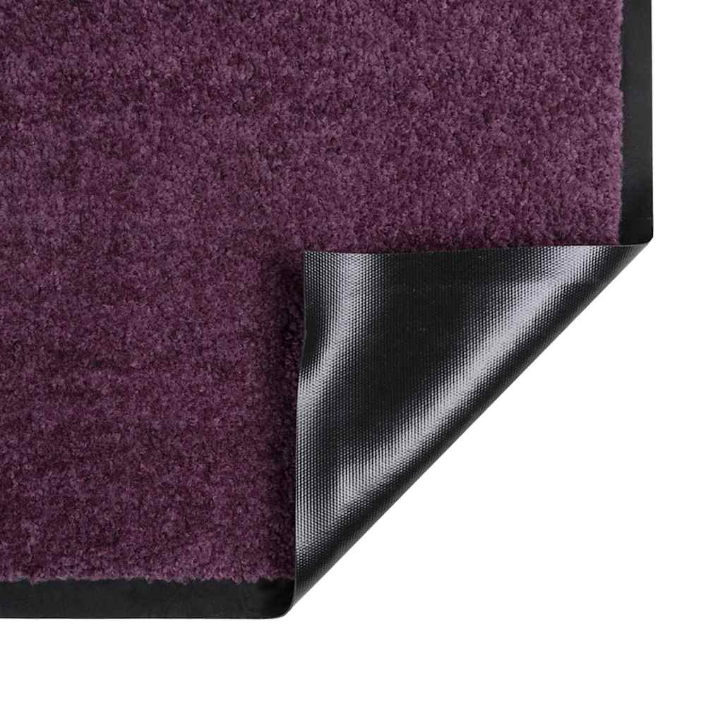 Dørmatte Bordeaux 60 x 40 x 1.2 cm Teddy-stoff