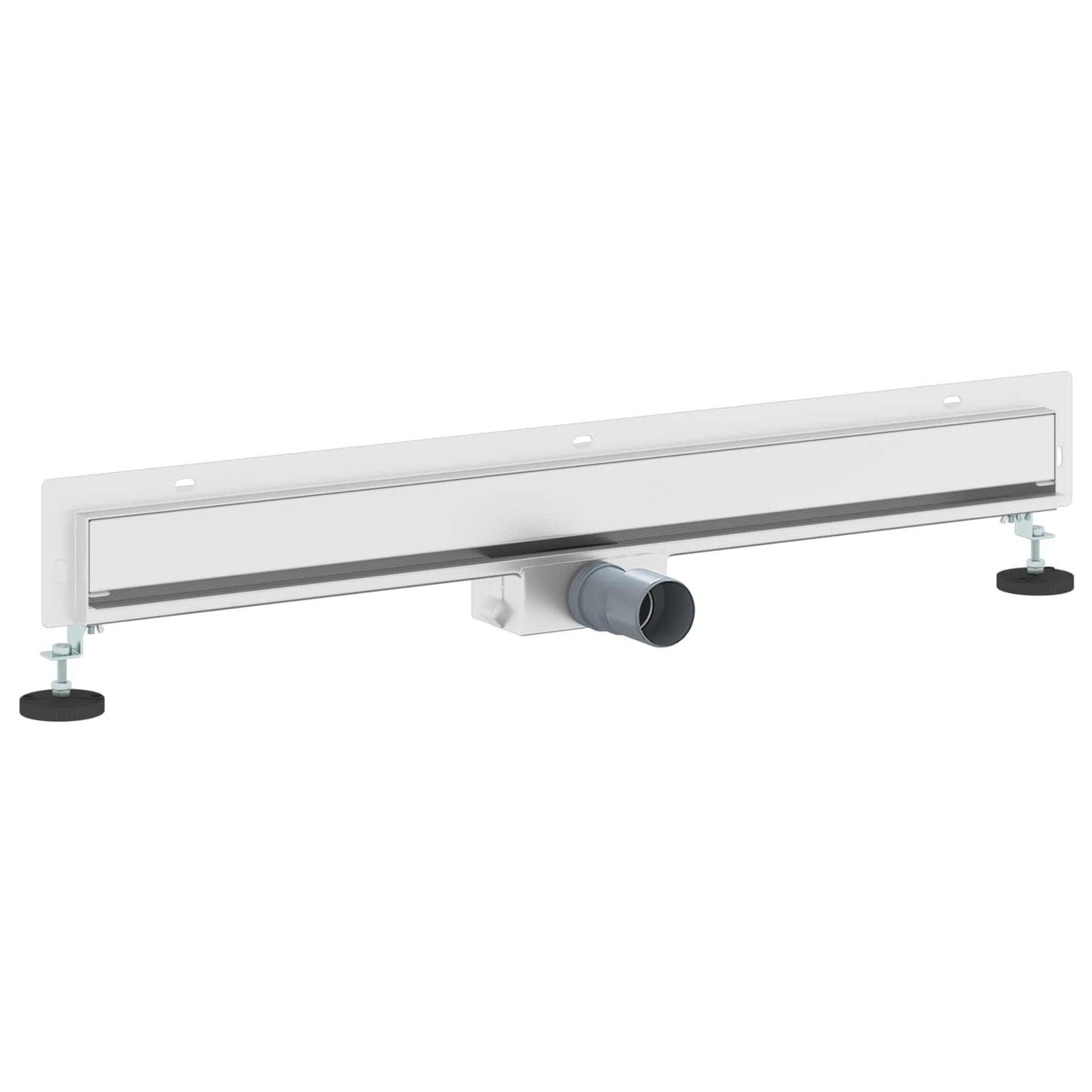 Vegghengt Dusjavløp sølv 80 cm Rustfritt Stål 304