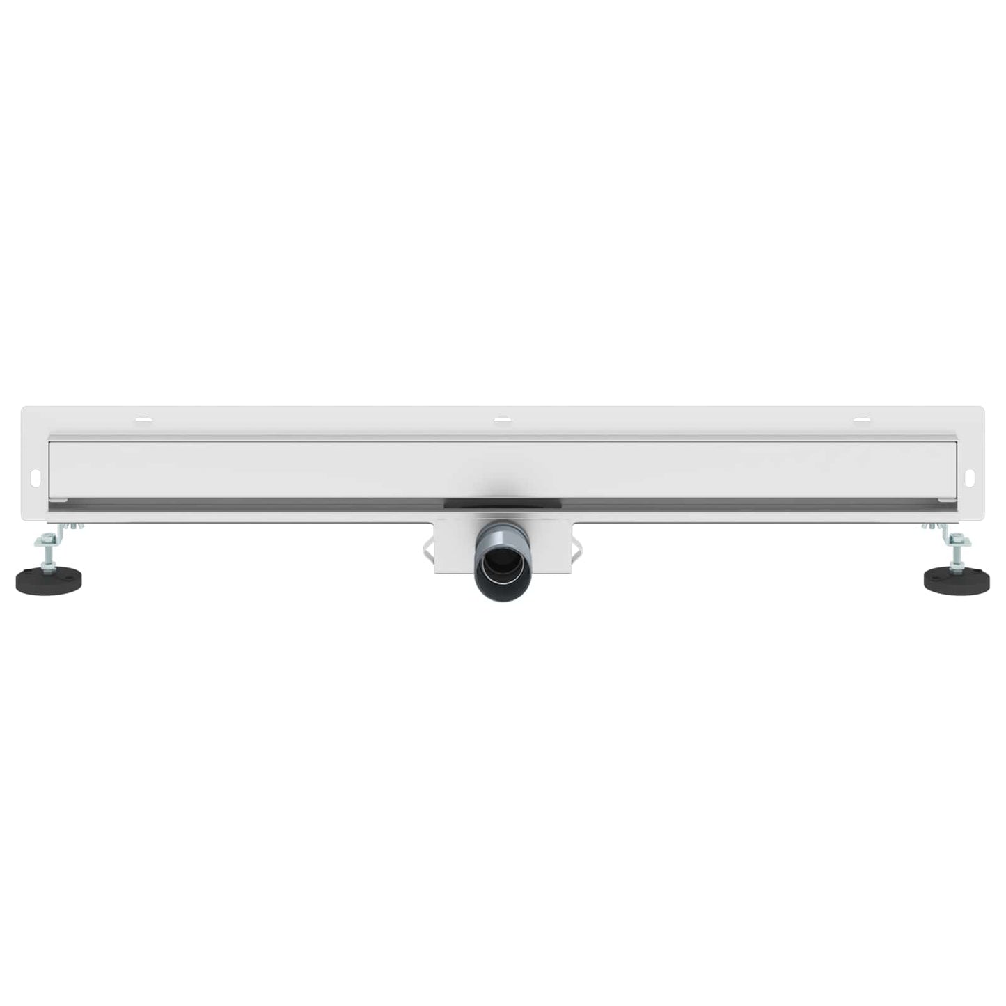 Vegghengt Dusjavløp sølv 80 cm Rustfritt Stål 304